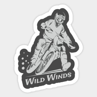 Wild winds motocross Sticker